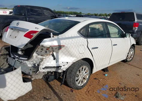2018 Nissan Sentra Sv from USA, damaged, VIN 3N1AB7AP0JY258046